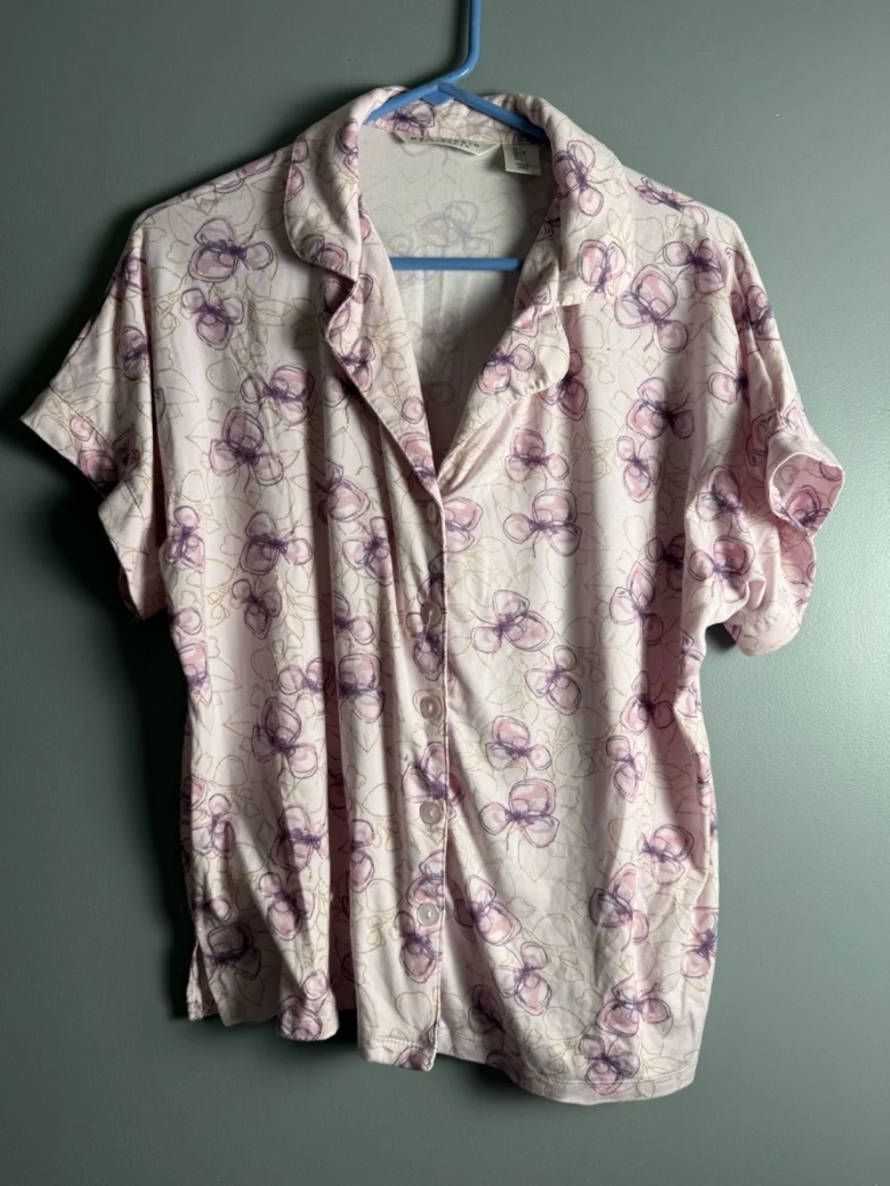 Max Studio Sleepwear 2Pc Summer Pajama Set Womens Sz L